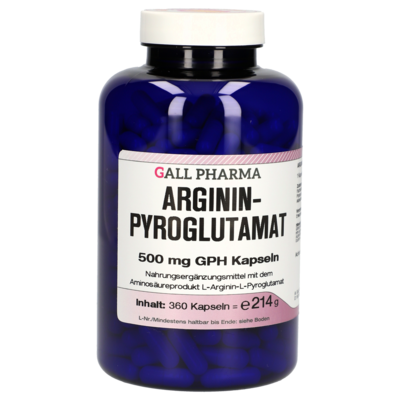 ARGININPYROGLUTAMAT 500 mg GPH Kapseln