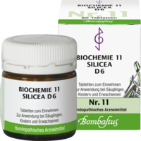 BIOCHEMIE 11 Silicea D 6 Tabletten