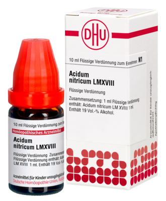 ACIDUM NITRICUM LM XVIII Dilution