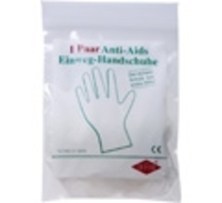 HANDSCHUHE Einmal Anti Aids