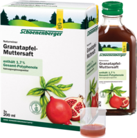 GRANATAPFEL MUTTERSAFT Schoenenberger Heilpfl.S.