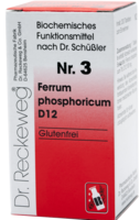 BIOCHEMIE 3 Ferrum phosphoricum D 12 Tabletten