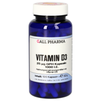 VITAMIN D3 25 µg GPH Kapseln