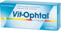 VIT OPHTAL mit 10 mg Lutein Tabletten