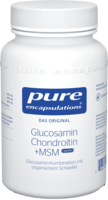 PURE ENCAPSULATIONS Glucosamin+Chondr.+MSM Kapseln