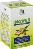 INGWER 500 mg Kapseln+Vitamin B1+C