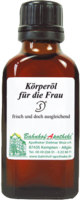 KÖRPERÖL für die Frau