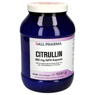 CITRULLIN 500 mg GPH Kapseln