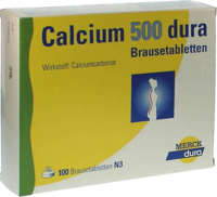 CALCIUM 500 dura Brausetabletten