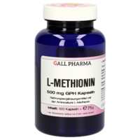 L-METHIONIN 500 mg GPH Kapseln