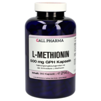 L-METHIONIN 500 mg GPH Kapseln