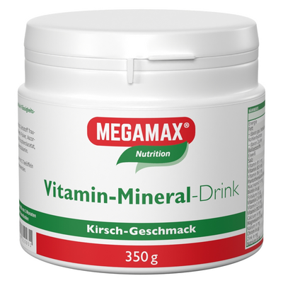 MEGAMAX Vita Mineral Drink Kirsche Pulver