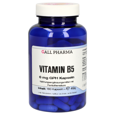 VITAMIN B5 6 mg GPH Kapseln