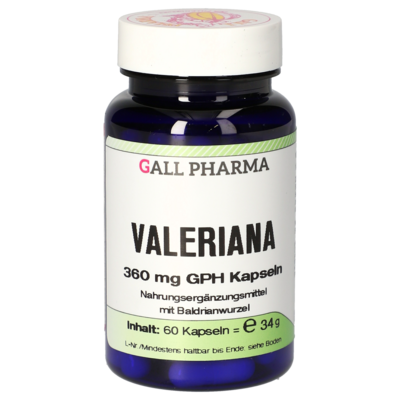 VALERIANA 360 mg GPH Kapseln