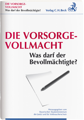 BECK Verlag Vorsorgevollmacht