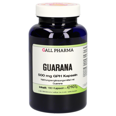 GUARANA 500 mg GPH Kapseln