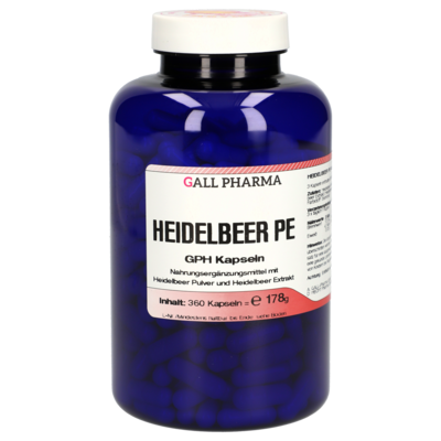 HEIDELBEER PE 400 mg Kapseln