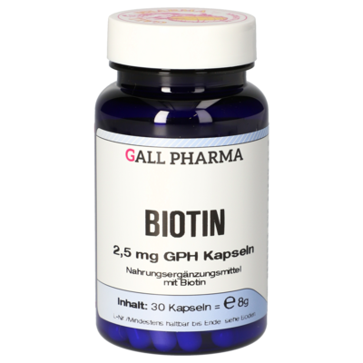 BIOTIN 2,5 mg GPH Kapseln