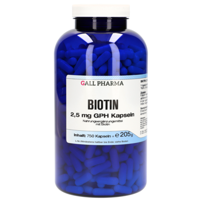 BIOTIN 2,5 mg GPH Kapseln