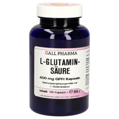 L-GLUTAMINSÄURE 400 mg GPH Kapseln