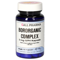 BORORGANIC complex 3 mg GPH Kapseln