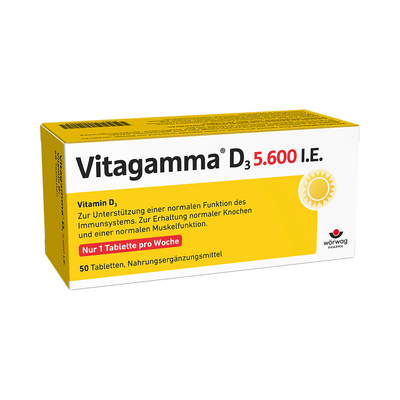 VITAGAMMA D3 5.600 I.E. Vitamin D3 NEM Tabletten