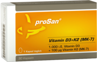 PROSAN Vitamin D3+K2 MK-7 Kapseln