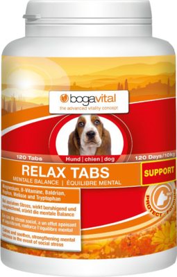 BOGAVITAL RELAX TABS SUPPORT Hund