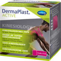 DERMAPLAST Active Kinesiology Tape 5 cmx5 m pink