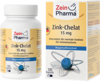 ZINK CHELAT 15 mg in magensaftresist.veg.Kaps.