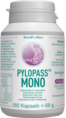 PYLOPASS MONO 200 mg bei Helicobacter pylori Kaps.