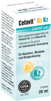 CEFAVIT D3 K2 Liquid pur Tropfen zum Einnehmen