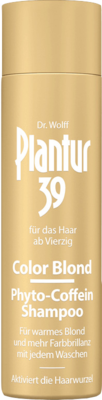 PLANTUR 39 Color Blond Phyto-Coffein-Shampoo