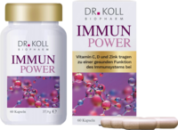 IMMUN POWER Dr.Koll Vitamin C+Vitamin D+Zink Kaps.