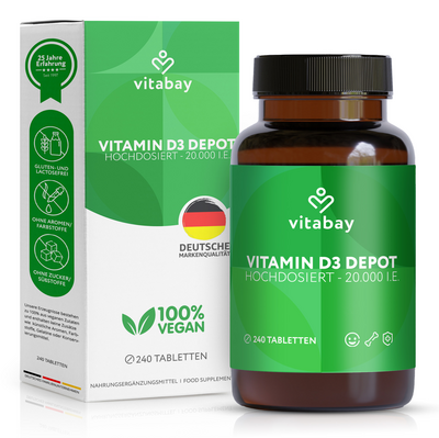 VITAMIN D3 DEPOT 20.000 I.E. Cholecalciferol Tabl.