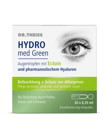 DR.THEISS Hydro med Green Augentro.Einzeldos.Amp.