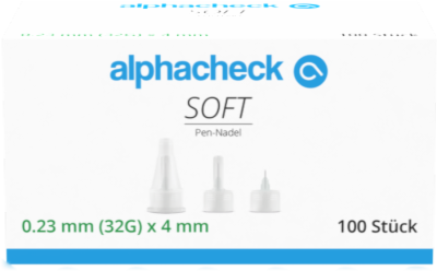 ALPHACHECK soft Pen-Nadeln 32 Gx4 mm