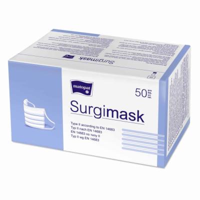 SURGIMASK med.Maske m.elastischen Bändern Typ II