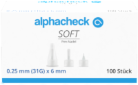 ALPHACHECK soft Pen-Nadeln 31 Gx6 mm