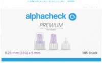 ALPHACHECK PREMIUM Pen-Nadeln 31 Gx5 mm